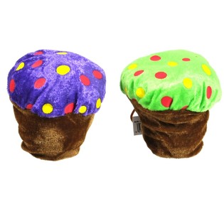 Cupcake tal-plush ikkulurit 10 cm (24 pz.)