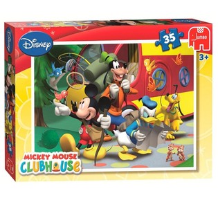 Jumbo Disney Puzzle Mickey Mouse Clubhouse Fuq Safar 35 biċċa (3 biċċiet)