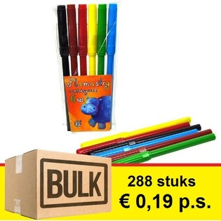 ***OFFERTA BULK*** SET TA' 6 MARKERS (288 pz.)