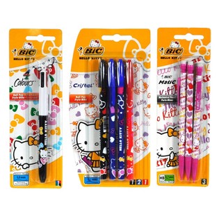 PINEN BIC HELLO KITTY ASSORTITI FUQ KARTA (12-il biċċa)