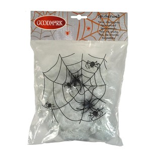 Gviena Dekorattiva tal-Brimb għal Halloween b'żewġ Brimbiet (4 biċċiet)