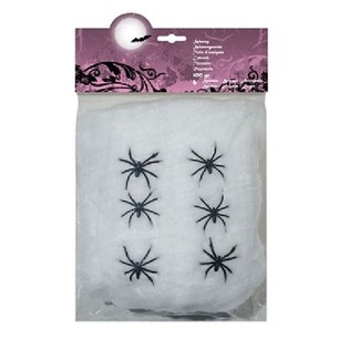Web tal-Brimb Dekorattiv ta' 100g b'6 Brimb - Abjad (4 biċċiet)