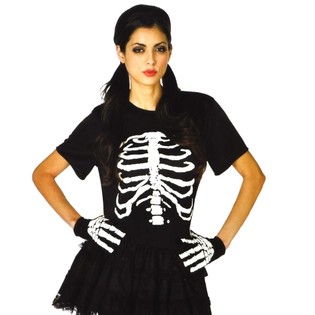 Kostum ta' Skeletru għall-Adulti | B2B Halloween u Karnival