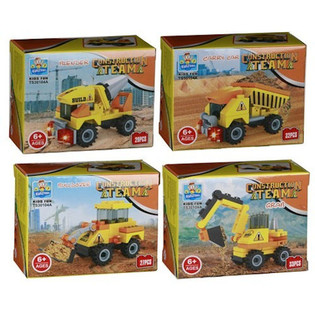 BRICKS GĦALL-KOSTRUZZJONI - Serje Vetturi tal-Bini (24 pz.)