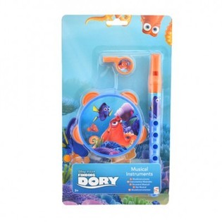Sett ta' Strumenti Mużikali bi 3 Biċċiet Finding Dory (6 biċċiet)