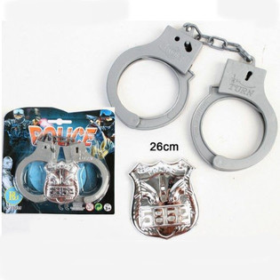 MANETTI TAL-PULIZIJA U BADGE (24 biċċa)