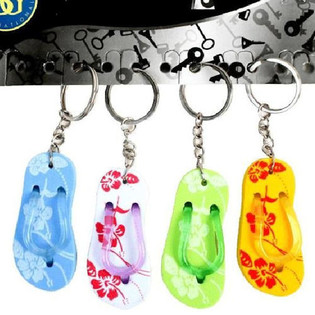 KEYCHAIN FIL-FORMA TA' SLIPPER (12-il biċċa)