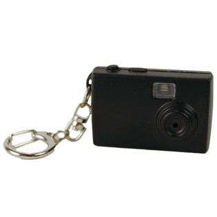 Gadget Keychain Camera b'Flash u Ħoss (100 pz.)