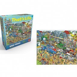 That’s Life Puzzle - Stazzjon tal-Ferrovija, 1000 biċċa (1 pz.)