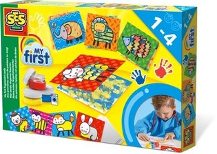 SES My First - L-ewwel karti tal-pittura b'subgħajk (1 pz.)