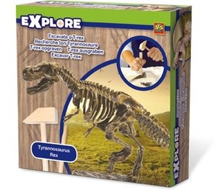 SES Explore Set ta' Skavar tat-T-Rex (1 pz)