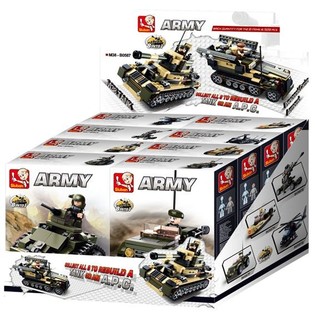 Sluban Tank tal-Armata jew APC 8 f'1 M38-B0587 (1 Display / 8 biċċiet)