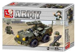 Sluban Jeep Militari M38-B5800 Set tal-Kostruzzjoni (1 pz.)