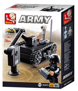 Sluban Army Minesweeper 8-f&rsquo;1 M38-B0587D (1 biċċa)