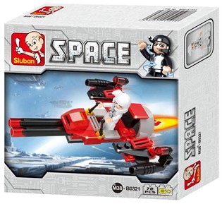 Sluban Space Bomber M38-B0321 (1 pz.)