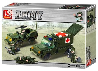 Sluban Ambulance Militari M38-B6000 (1 pz.)