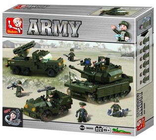 Sluban Land Army Set Militari M38-B6800 (1 biċċa)