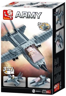 Sluban Jet Fighter 3in1 M38-B0537I (1 pc.)