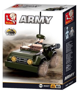 Sluban 8 f'1 Jeep M38-B0587F (1 pc.)