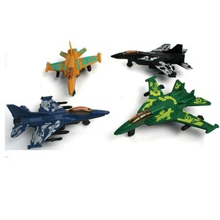 AJRUPLAN F-16 CAMOUFLAGE PULL BACK (48 pz.)