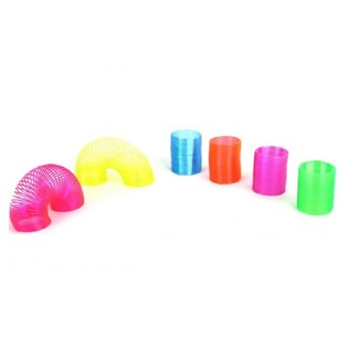 MINI SPIRALI TAL-KULUR NEON Ø3.5 CM (48 pz.)