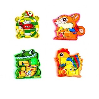 MIX Puzzles li Jiżżerżqu tal-Annimali (48 biċċa)