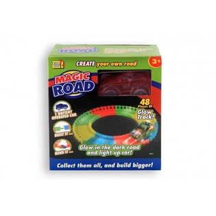 MAGIC ROAD B'KARROZZA GLOW IN THE DARK, 48 Biċċa (2 pz.)