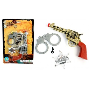 Sett tal-Logħob Western Sheriff fuq Kard (24 pz)