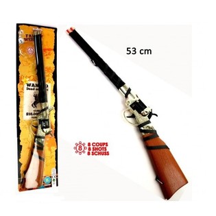 PISTOLA TAL-CAPS WESTERN KBIRA, 8 SHOTS, 53 CM (12-il biċċa)