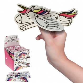Ajruplani tal-foam Unicorn f'display (48 biċċa)