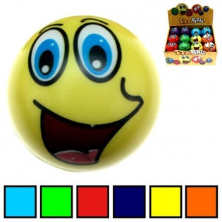 Display ta' Blalen għall-Istress Smiley PU (24 biċċa)