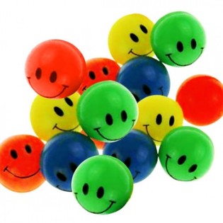 Ballebijiet li Jbouncejaw Ikkuluriti 3,8 cm (60 biċċa)