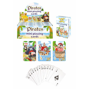 MINI KARTI TAL-LOGĦOB – MUDELL: PIRATI F'DISPLAY (24 biċċa)
