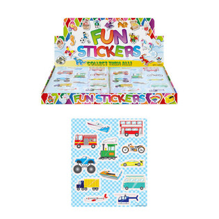 FUN STICKERS – MUDELL: VETTURI (120 pz.)