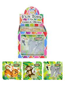 Puzzle Jungle, 13 x 12 cm, f'Displej (108 biċċa)