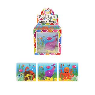 PUZZLE &ndash; SEA LIFE, 13 x 12 cm, F'DISPLAY (108 pz)