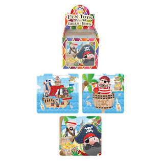 Puzzle tal-Pirati 13 x 12 cm f'Display (108 biċċā)