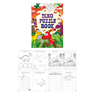 Ktieb tal-Puzzle tad-Dinosawri (Sett ta' 48) | B2B