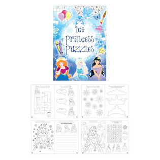 Ktieb tal-Puzzles Ice Princess (48 biċċa)