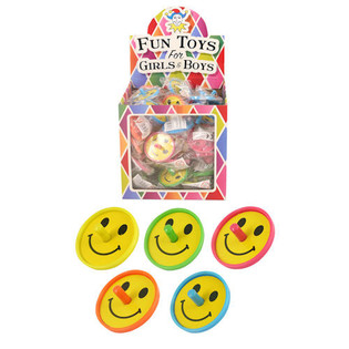Smiley Spinning Tops f'Display (60 biċċa)