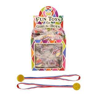 Medalji tar-Rebbieħ b'Korda f'Display (120 pz.)