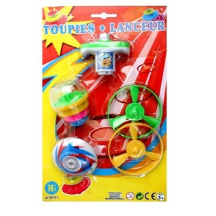 Sett ta' 5 Spinners fuq Kard (24 pz.)