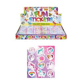 STIKERS LI JIDIVERTAW &ndash; MUDELL: UNICORN (120 biċċa)