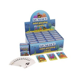 Mini Karti tal-Logħob – Mudell Sea Life f'Display (24 biċċa)