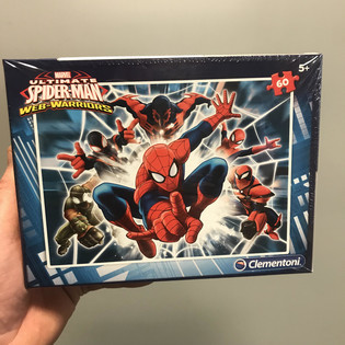 MARVEL – SPIDERMAN PUZZLE, 60 Biċċa (4 unitajiet)