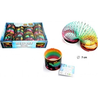 Molol Slinky Kbar Annimali tal-Baħar &Oslash;7cm f'Display (12-il biċċa)