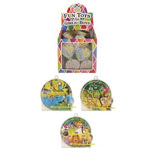 Mini Pinball Log###ba Mudell Annimali tal-Ġungla f'Display (108 biċċiet)