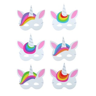 MIX TA' MASKRI UNICORN TAL-FOAM (24 biċċa)
