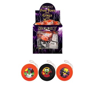 HALLOWEEN - JO-JO GĦAL RIGAL Ø 3,8 CM F'DISPLAY (72 pz.)