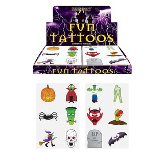 TATTOO DIVERTENTI &ndash; MUDELL HALLOWEEN (96 biċċa)